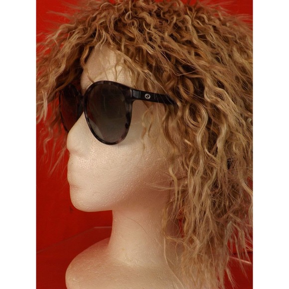 NIB GUCCI 3722S HAVANA BLACK GRAY INTERLOCKING GG LOGO SUNGLASSES # 372819 ITALY main image 12